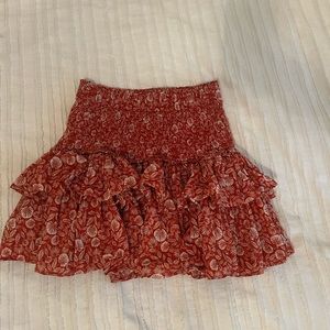 loft floral skirt